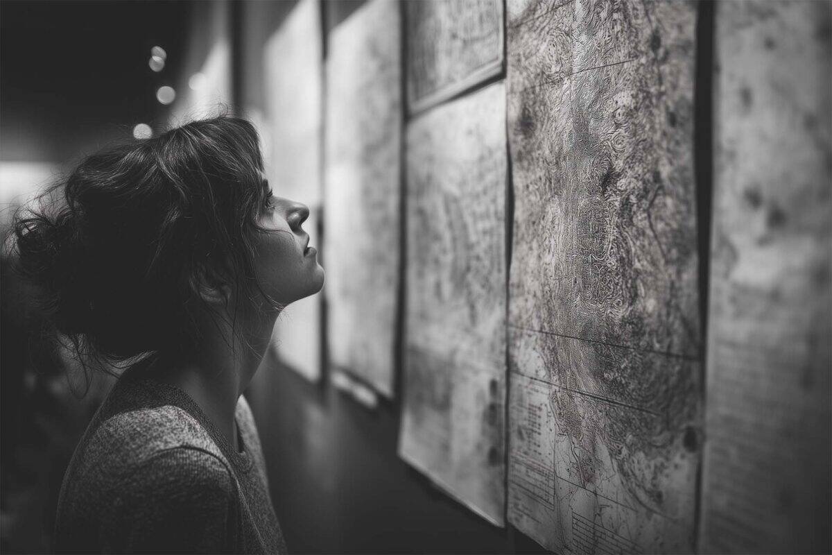 Widen your search---nearby offices may have better availability. Woman checking wall maps for directions to nearby government buildings.